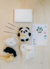 Felted Panda Kit