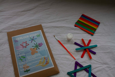 Mini Craft Birthday Kit - Ice Block Stars